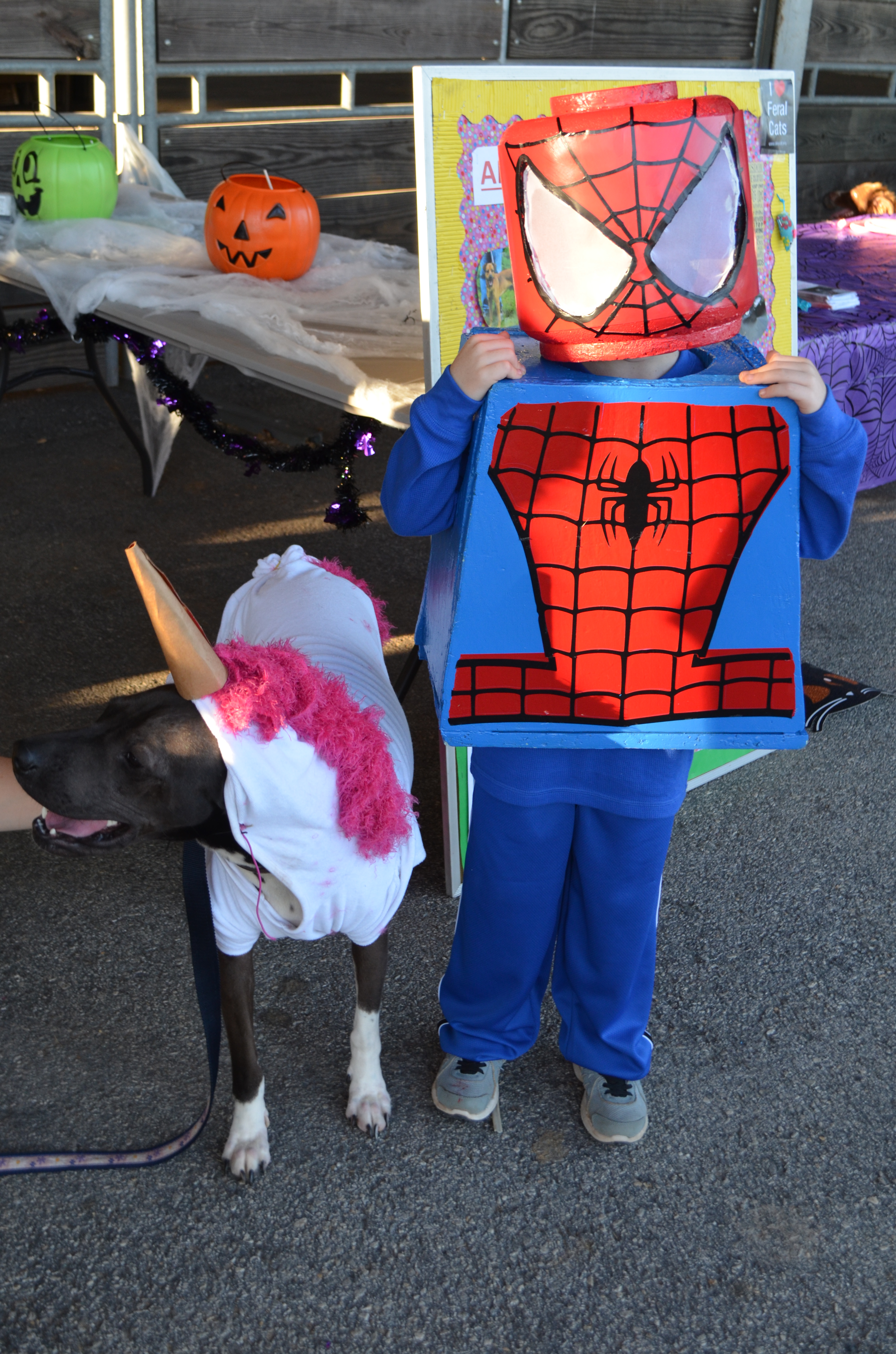 DIY Lego Spiderman Costume - Honeysuckle Footprints